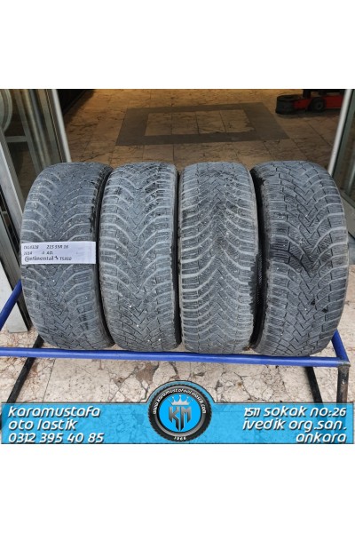 215 55 R 16 CONTINENTAL TS850 93H * 2014 * 4 ADET * CKL4328