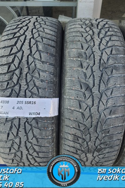 205 55 R 16 NOKIAN WRD4 RFT 92H * 2017 * 4 ADET * CKL4338