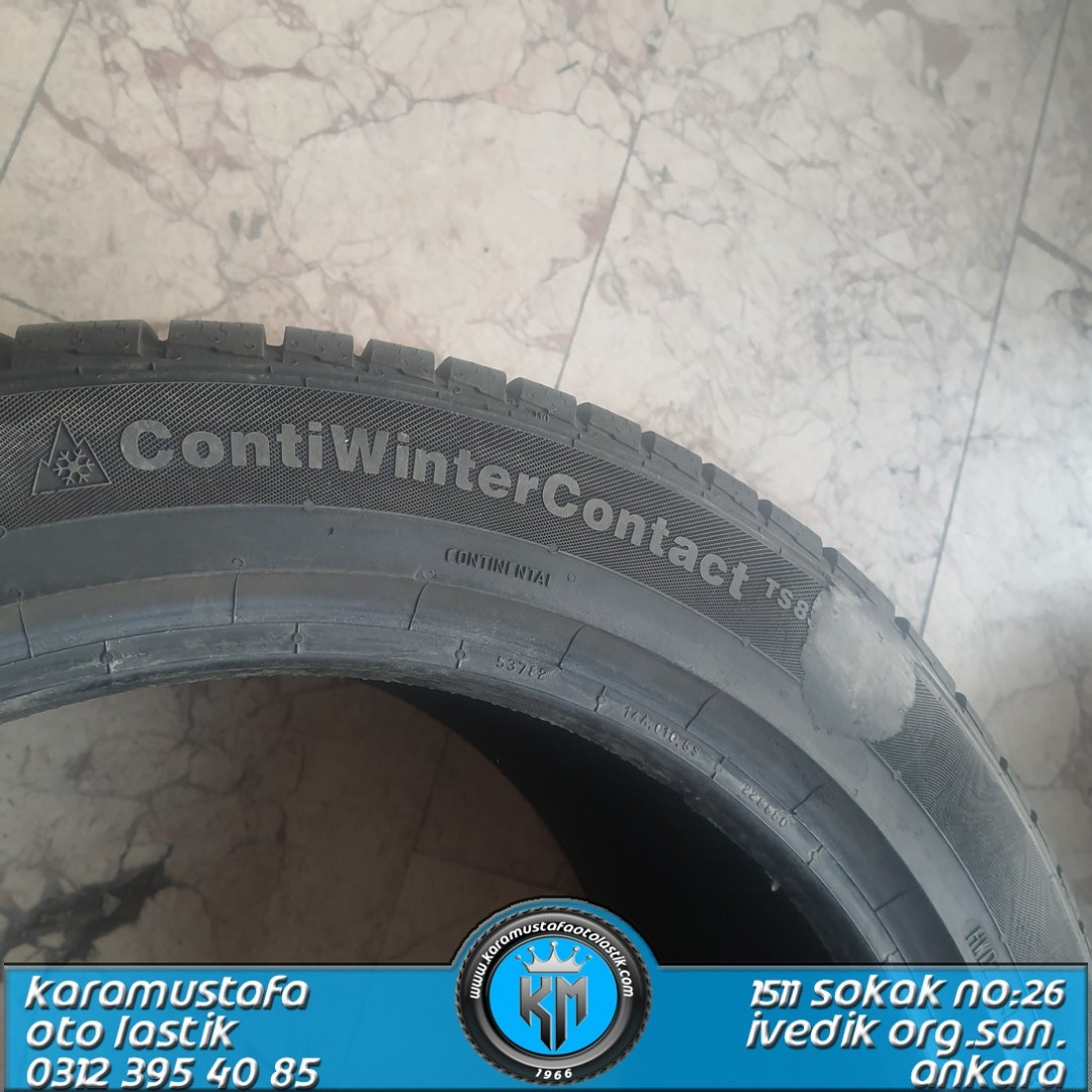 255 - 275 40 R 19 CONTINENTAL TS830 * 2 ADET KAYNAKLI * 2018 * 4 ADET * CKL4350