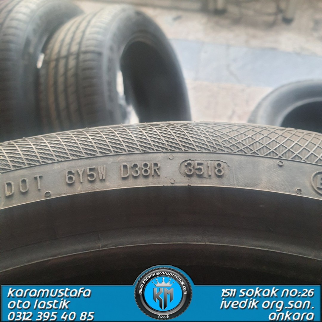255 - 275 40 R 19 CONTINENTAL TS830 * 2 ADET KAYNAKLI * 2018 * 4 ADET * CKL4350