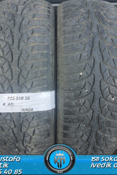 205 55 R 16 NOKIAN WR04 91T * 2015 * 4 ADET * CKL4368