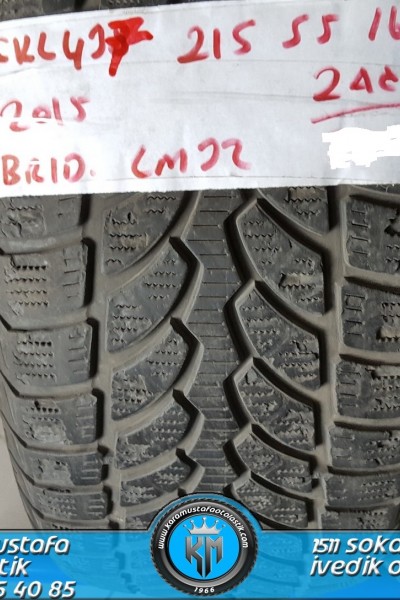 215 55 R 16 BRIODGESTONE LM32 93H * 2015 * 2 ADET * CKL437