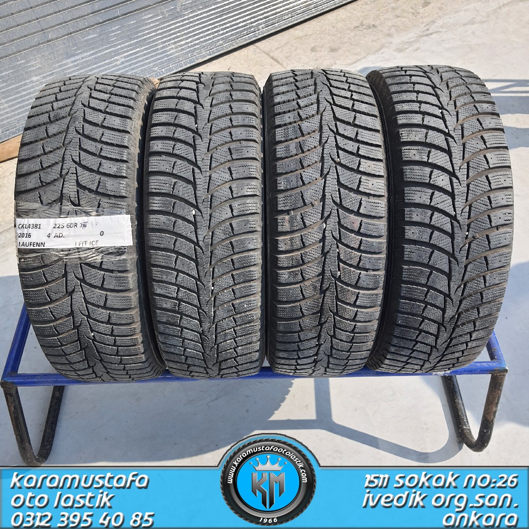 225 60 R 17 LAUFENN I FIT ICE 99T * 2016 * 4 ADET * CKL4381