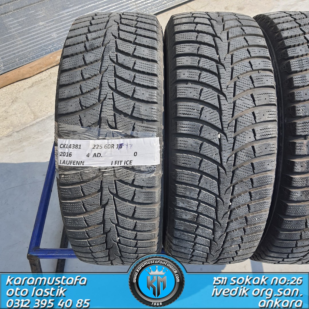225 60 R 17 LAUFENN I FIT ICE 99T * 2016 * 4 ADET * CKL4381