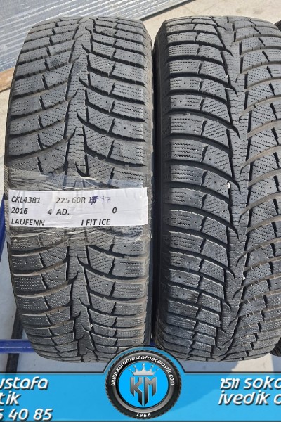 225 60 R 17 LAUFENN I FIT ICE 99T * 2016 * 4 ADET * CKL4381