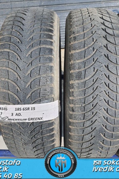 185 65 R 15 MICHELIN GREENX 88T * 2017 * 3 ADET * CKL4385