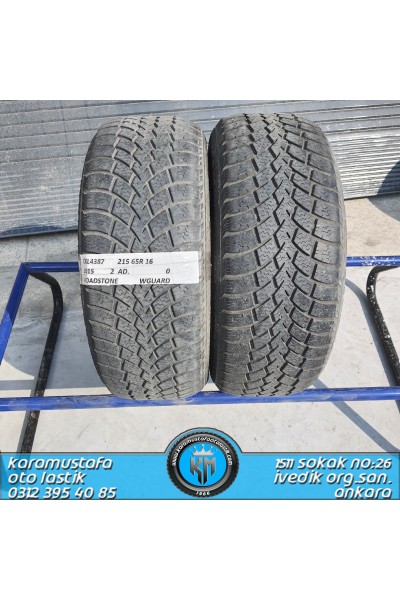 215 65 R 16 ROADSTONE WINGUARD 98H * 2015 * 2 ADET * CKL4387