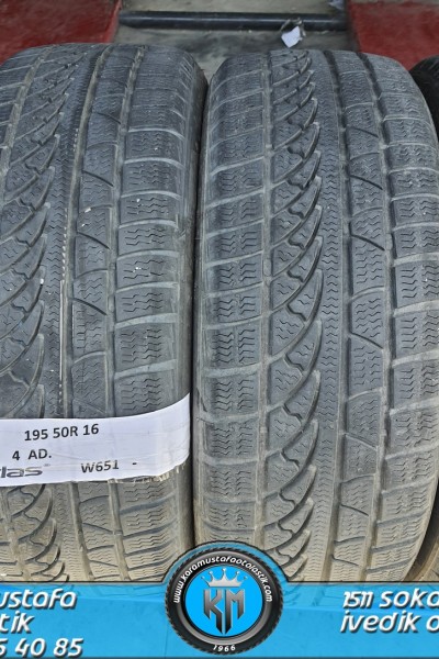 195 50 R 16 PETLAS W651 * 2017 * 4 ADET * CKL4457