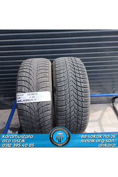 225 50 R 17 LASSA SNOWYAS4 * 2020 * 2 ADET * CKL4470