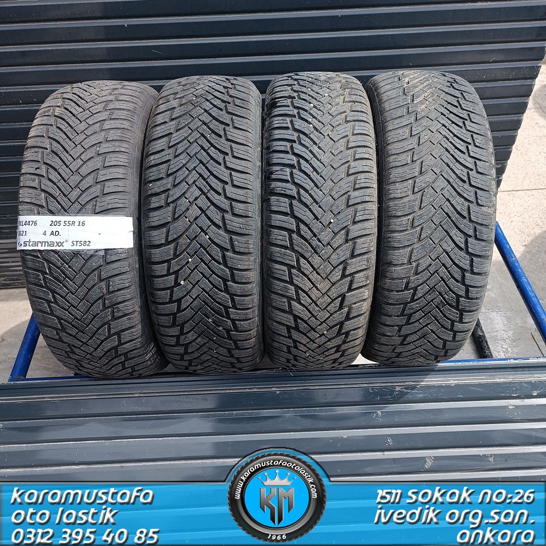 205 55 R 16 STARMAXX ST582 * 2021 * 4 ADET * CKL4476