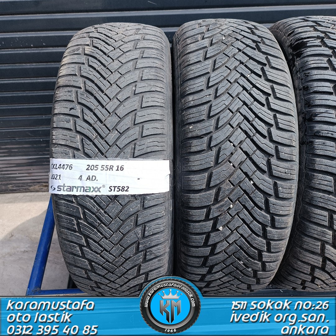 205 55 R 16 STARMAXX ST582 * 2021 * 4 ADET * CKL4476
