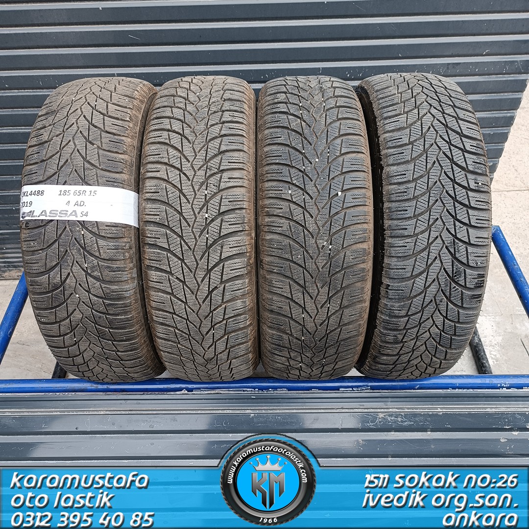 185 65 R 15 LASSA SNOWAYS4 * 2019 * 4 ADET * CKL4488
