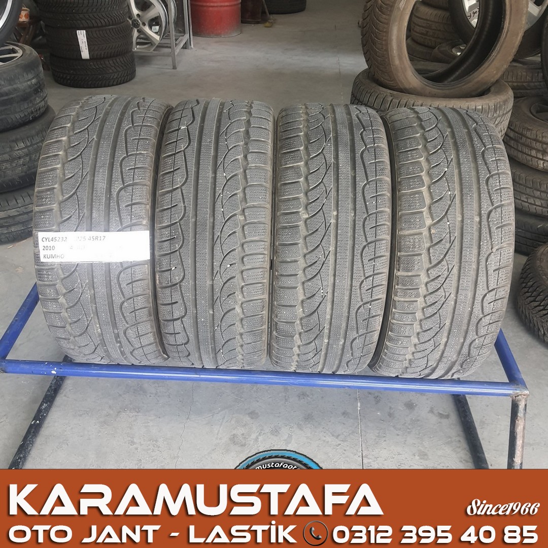 225 45 R 17 KUMHO KW17 91V * 2010 * 4 ADET * CKL4532