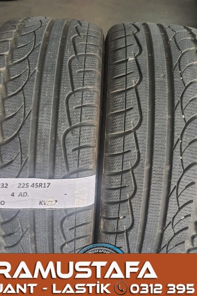 225 45 R 17 KUMHO KW17 91V * 2010 * 4 ADET * CKL4532