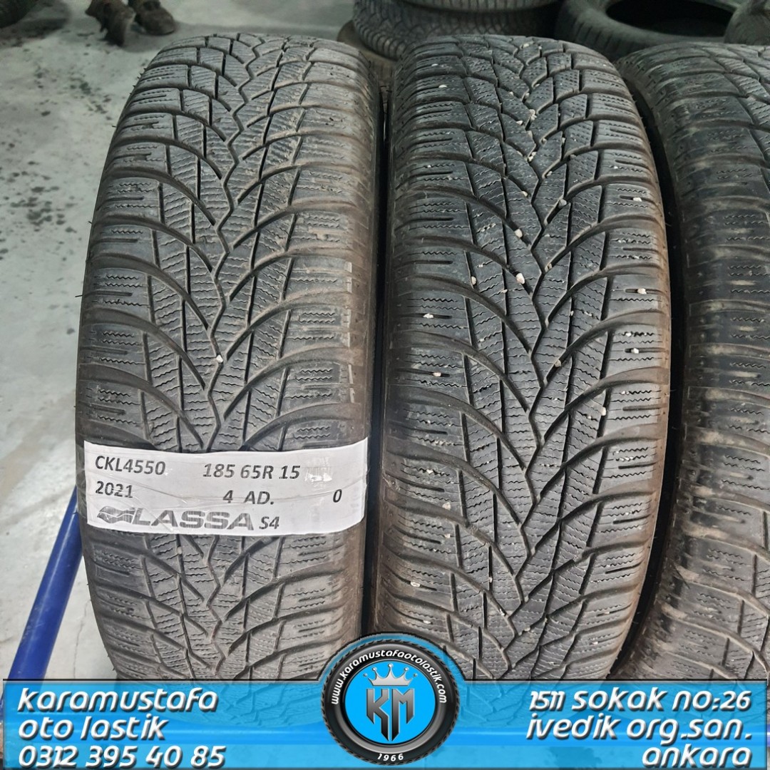 185 65 R 15 LASSA SNOWYAS4 88T * 2021 * 4 ADET * CKL4550