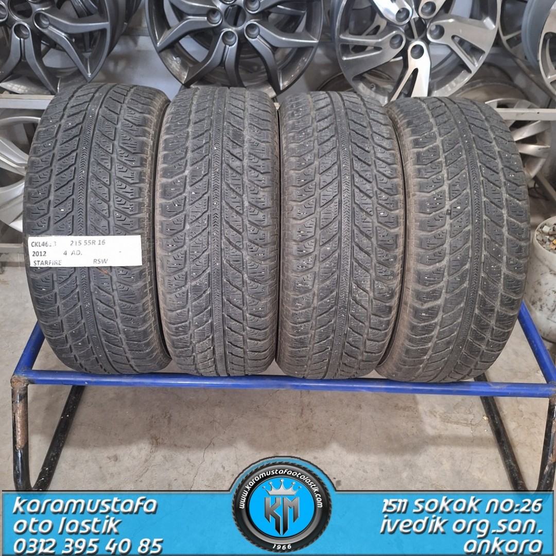 215 55 R 16 STARFIRE RSW 97V * 2012 * 4 ADET * CKL4613