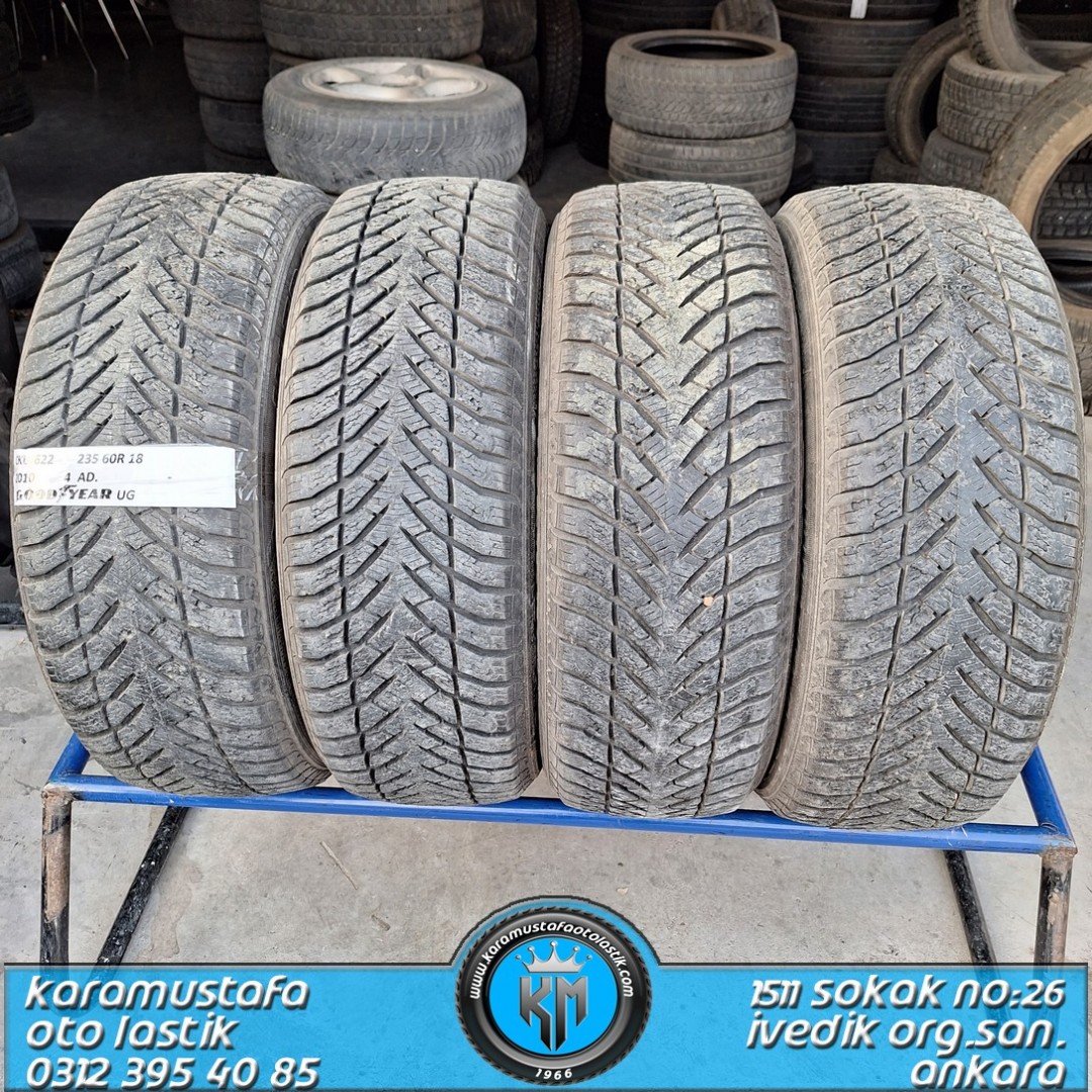 235 60 R 18 GOODYEAR UG 107H * 2010 * 4 ADET * CKL4622