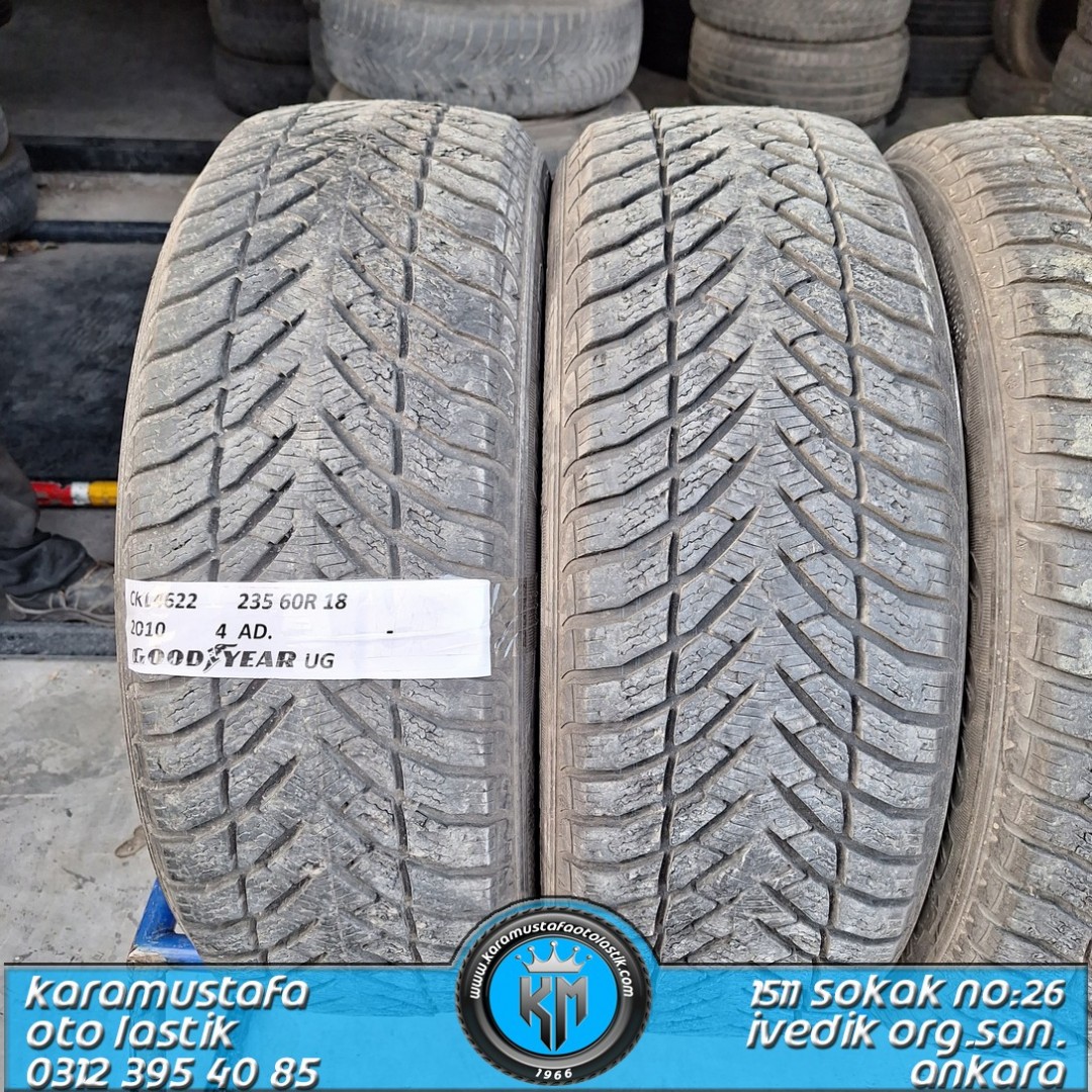 235 60 R 18 GOODYEAR UG 107H * 2010 * 4 ADET * CKL4622