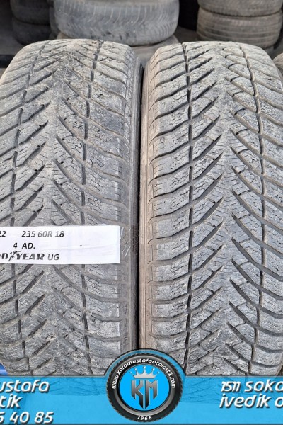 235 60 R 18 GOODYEAR UG 107H * 2010 * 4 ADET * CKL4622