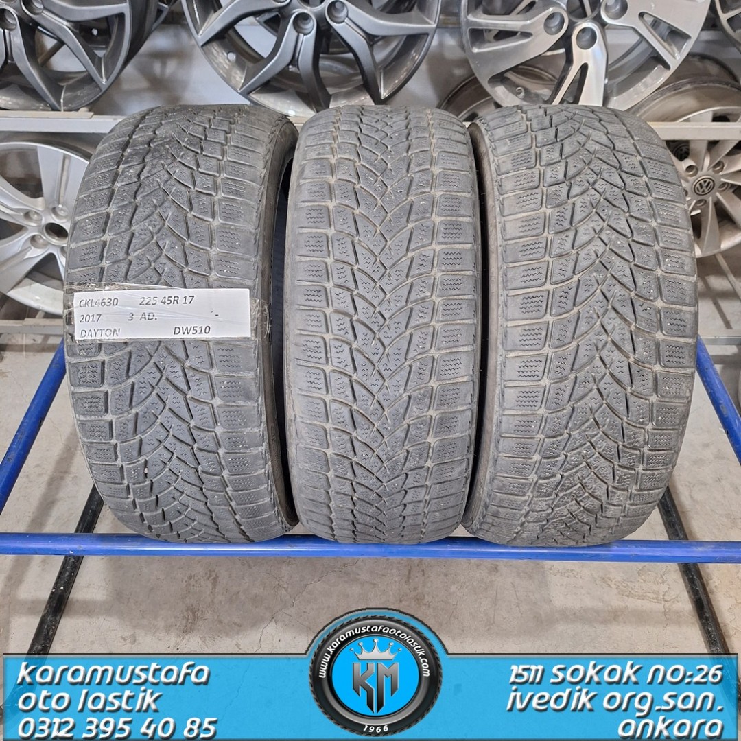 225 45 R 17 DAYTON DW510 91H * 2017 * 3 ADET * CKL4630
