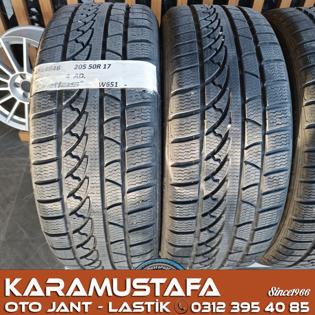 205 50 R 17 PETLAS W651 93V * 2017 * 4 ADET * CKL4646