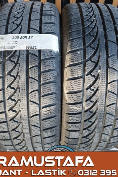 205 50 R 17 PETLAS W651 93V * 2017 * 4 ADET * CKL4646