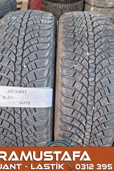 205 55 R 17 KUMHO WP71 95V * 2016 * 4 ADET * CKL4654