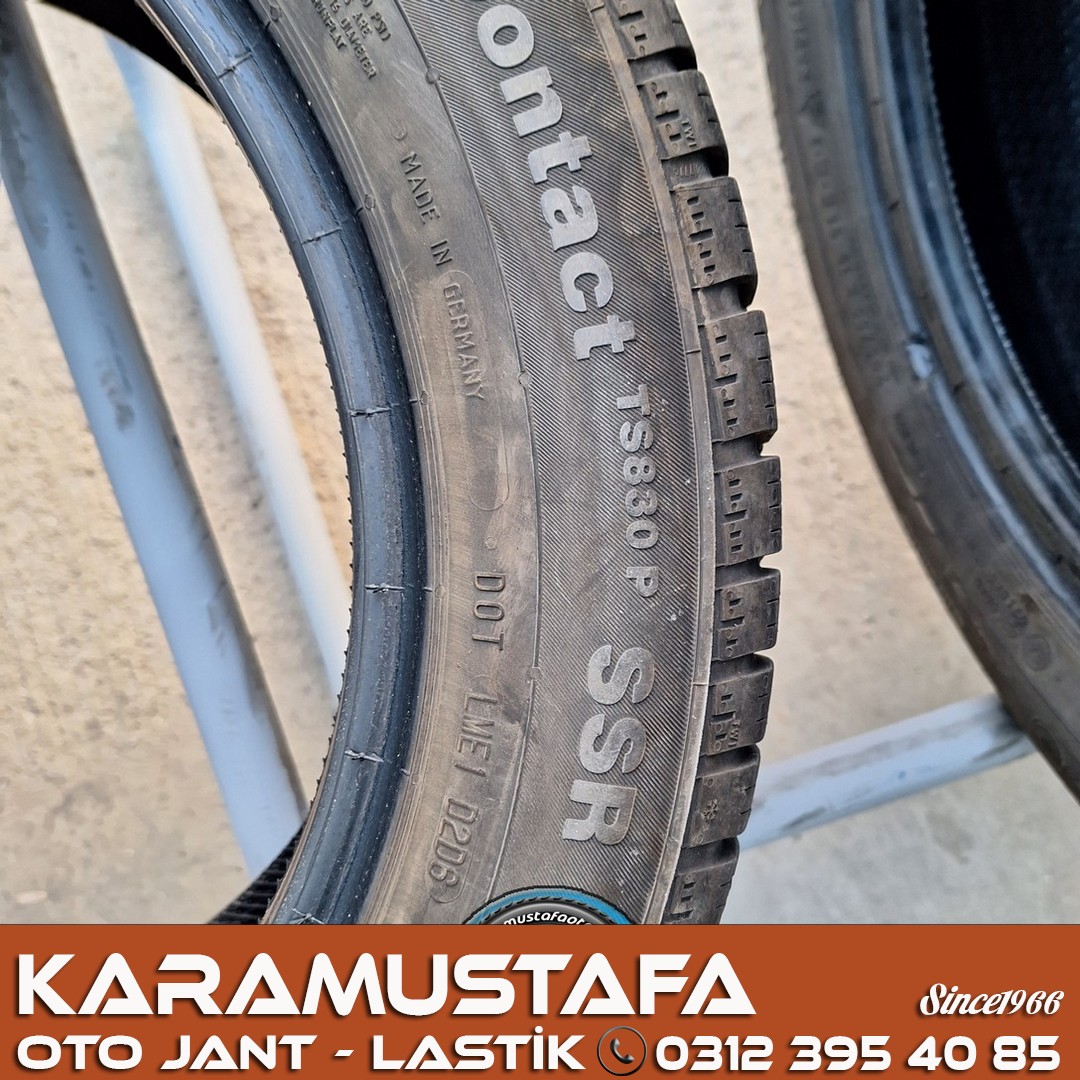 205 55 R 16 CONTINENTAL TS830P RFT 94T * 2017 * 4 ADET * CKL4658