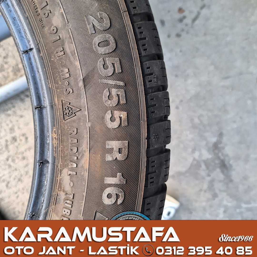 205 55 R 16 CONTINENTAL TS830P RFT 94T * 2017 * 4 ADET * CKL4658