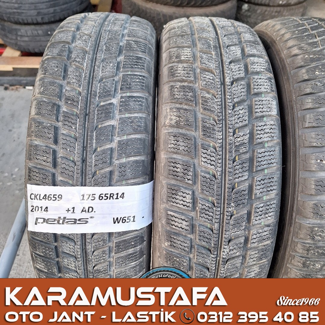 175 65 R 15 PETLAS W651 84T * 2014 * 3 ADET * CKL4659
