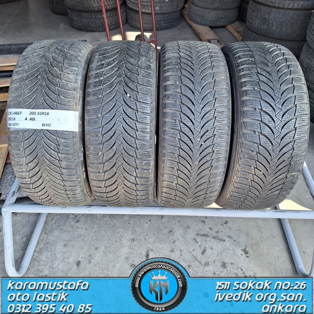 205 55 R 16 NEXEN WH2 91H * 2016 * 4 ADET * CKL4667