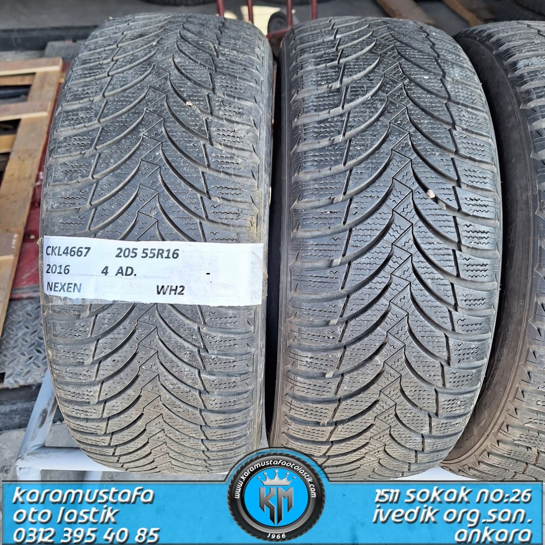 205 55 R 16 NEXEN WH2 91H * 2016 * 4 ADET * CKL4667