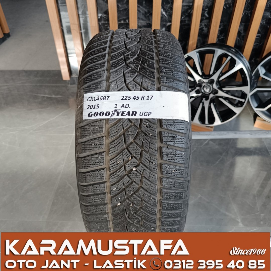 225 45 R 17 GOODYEAR UGP 94V * 2015 * 1 ADET * CKL4687