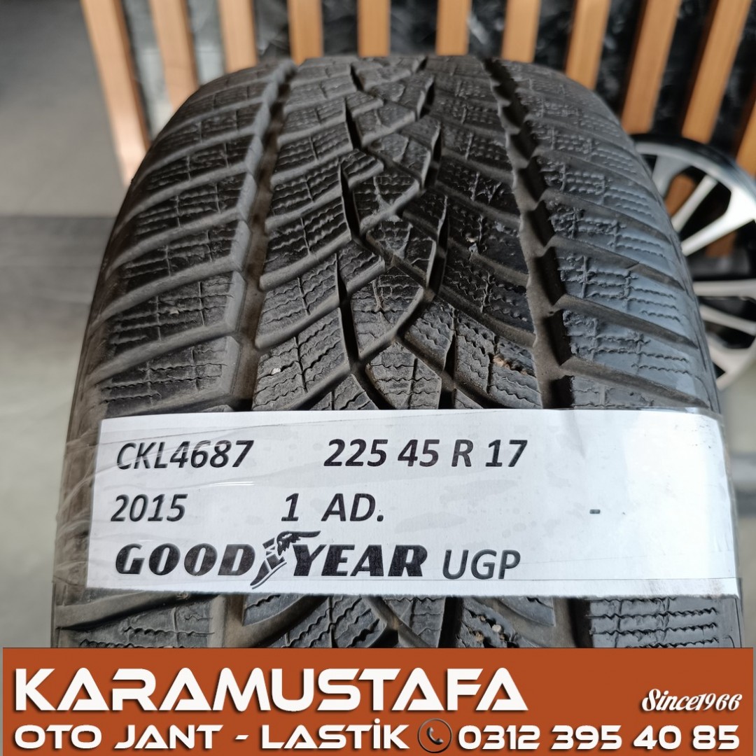 225 45 R 17 GOODYEAR UGP 94V * 2015 * 1 ADET * CKL4687