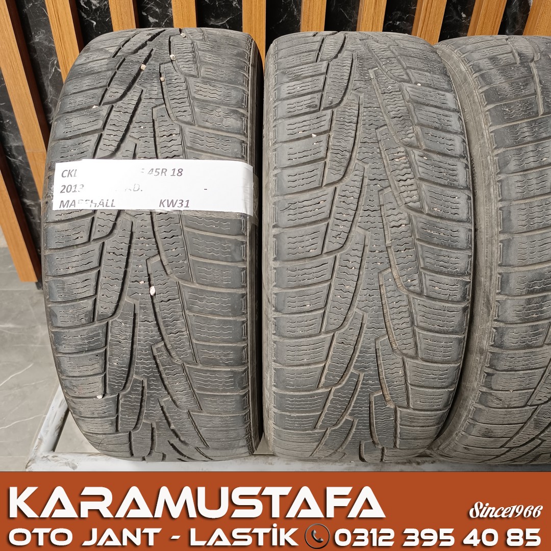 225 45 R 18 MARSHALL KW31 95H * 2013 * 4 ADET * CKL4725