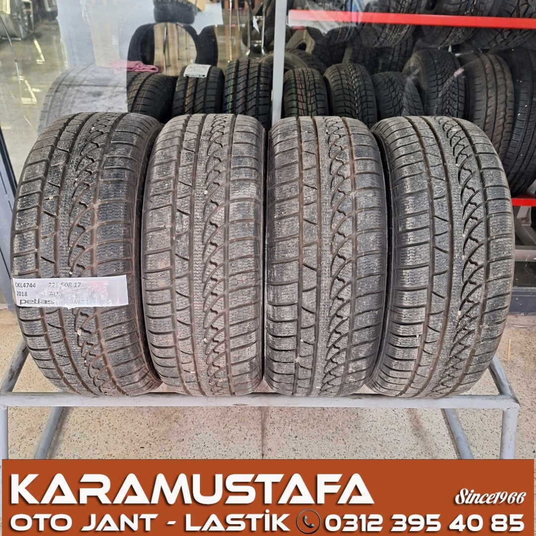225 50 R 17 PETLAS W651 98V * 2018 * 4 ADET * CKL4744