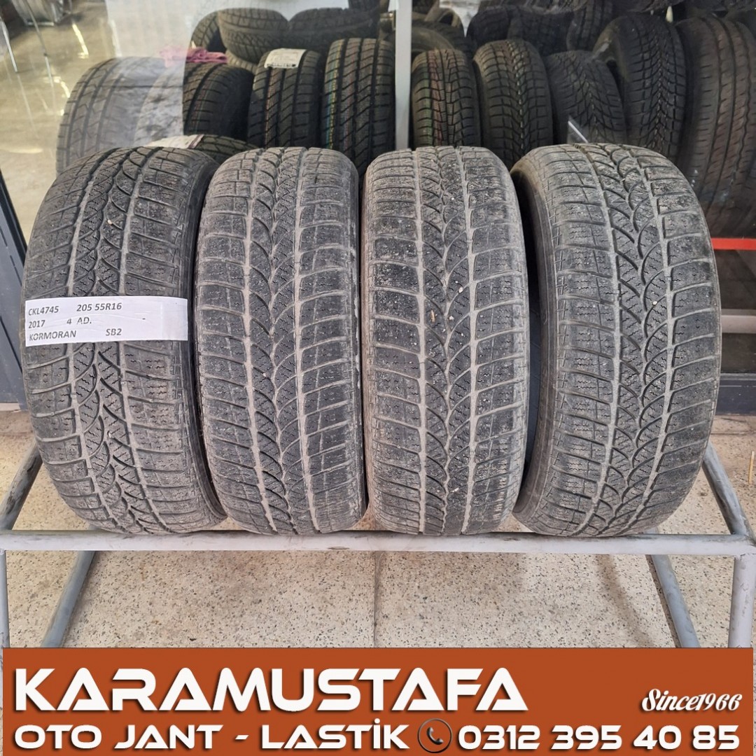 205 55 R 16 KORMORAN SNOWPRO B2 94V * 2017 * 4 ADET * CKL4745