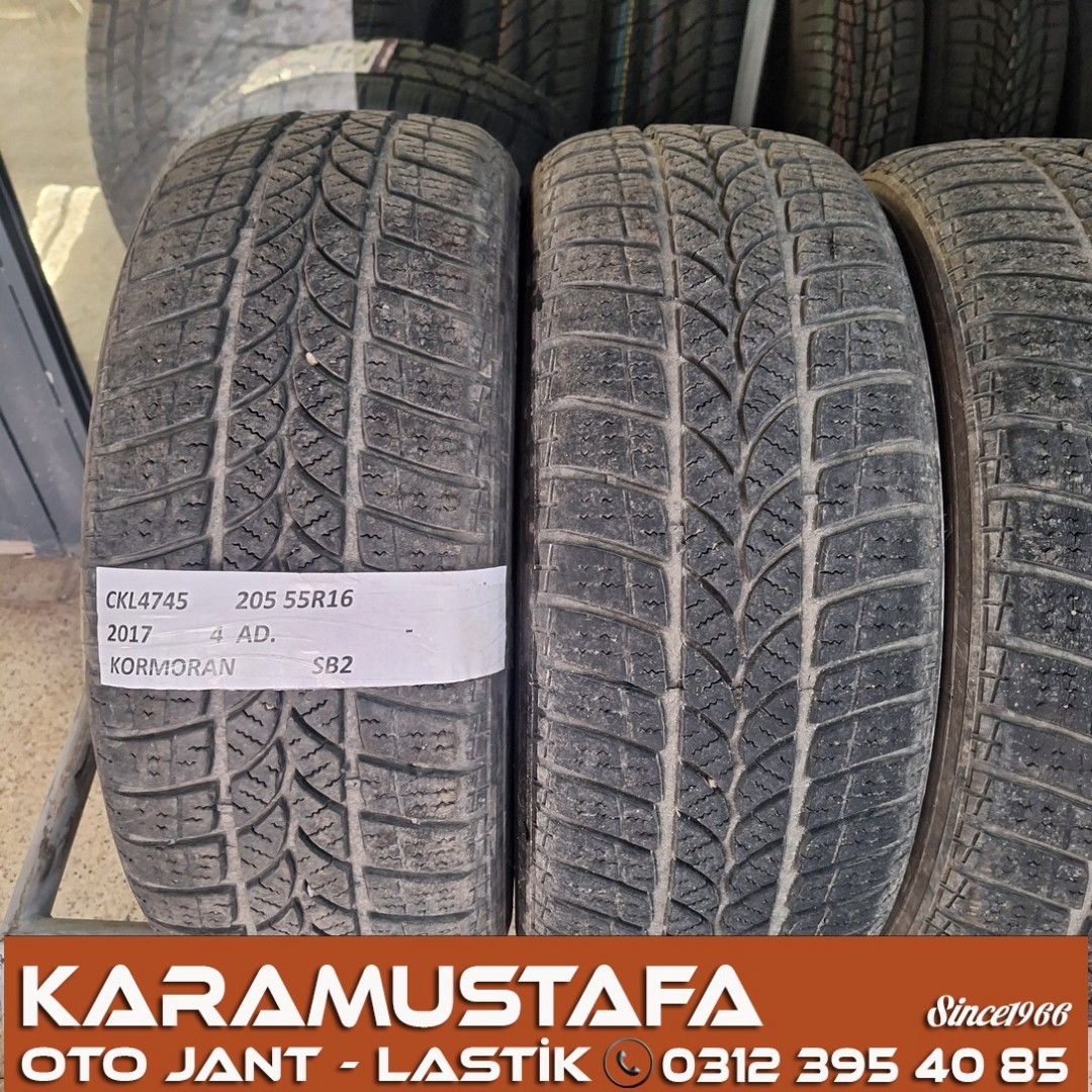 205 55 R 16 KORMORAN SNOWPRO B2 94V * 2017 * 4 ADET * CKL4745