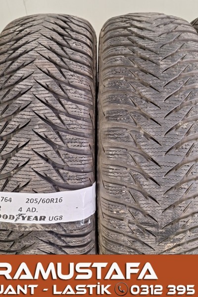 205 60 R 16 GOODYEAR UG8 92H * 2012 * 4 ADET * CKL4764