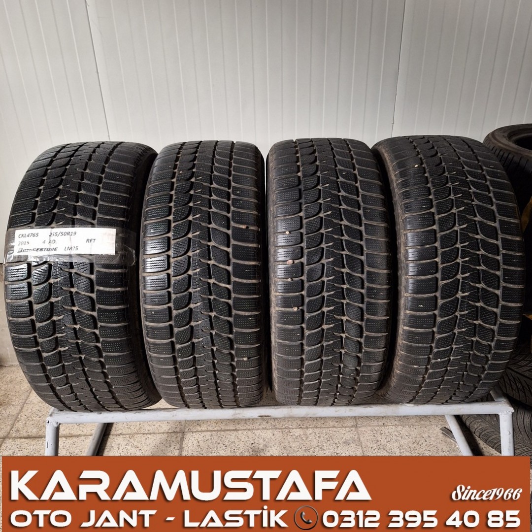 255 50 R 19 BRIDFGESTONE LM25 107V * 2015 * 4 ADET * CKL4765