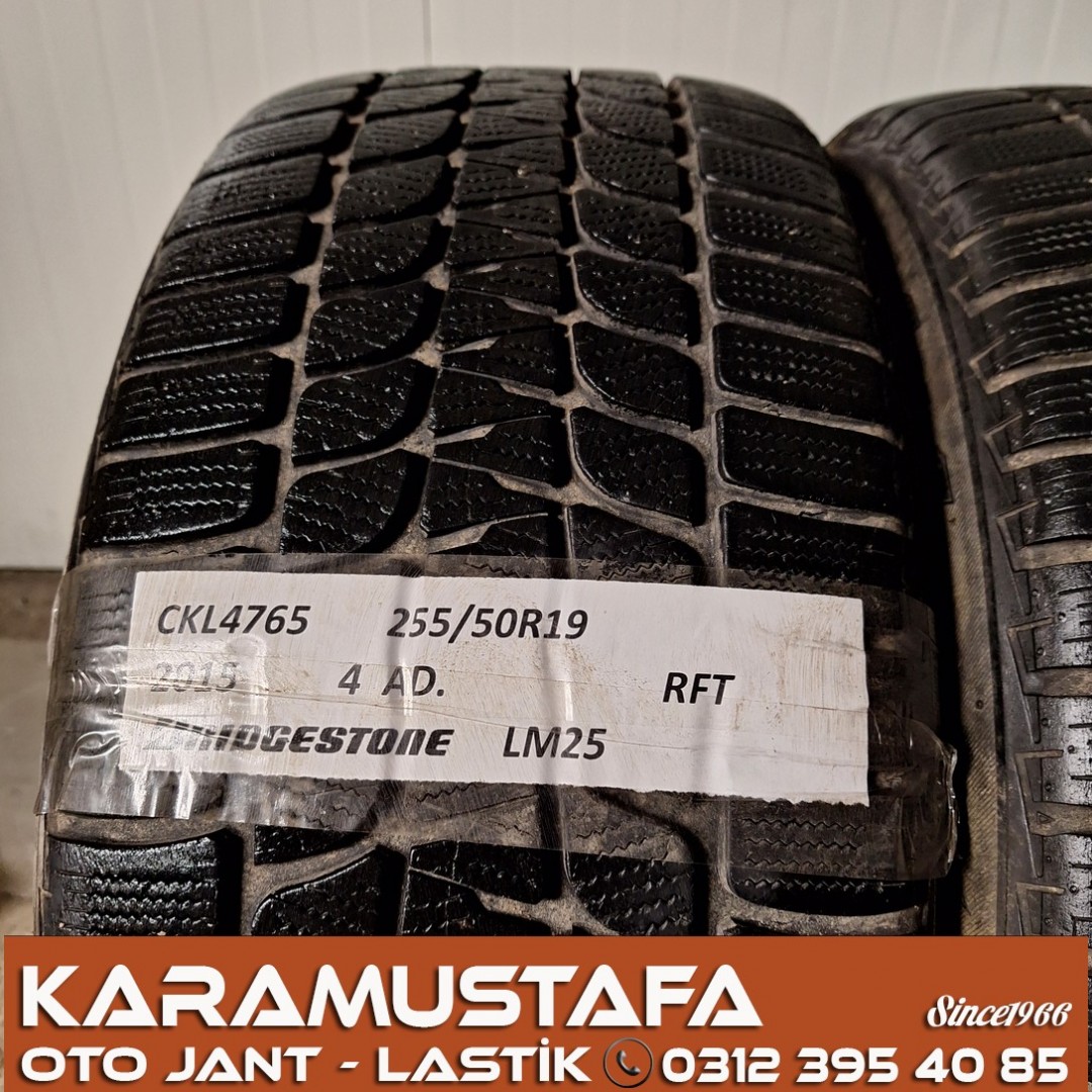 255 50 R 19 BRIDFGESTONE LM25 107V * 2015 * 4 ADET * CKL4765