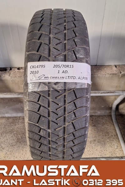 205 70 R 15 MICHELIN ALPIN 96T * 2010 * 1 ADET * CKL4795