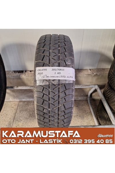 205 70 R 15 MICHELIN ALPIN 96T * 2010 * 1 ADET * CKL4795