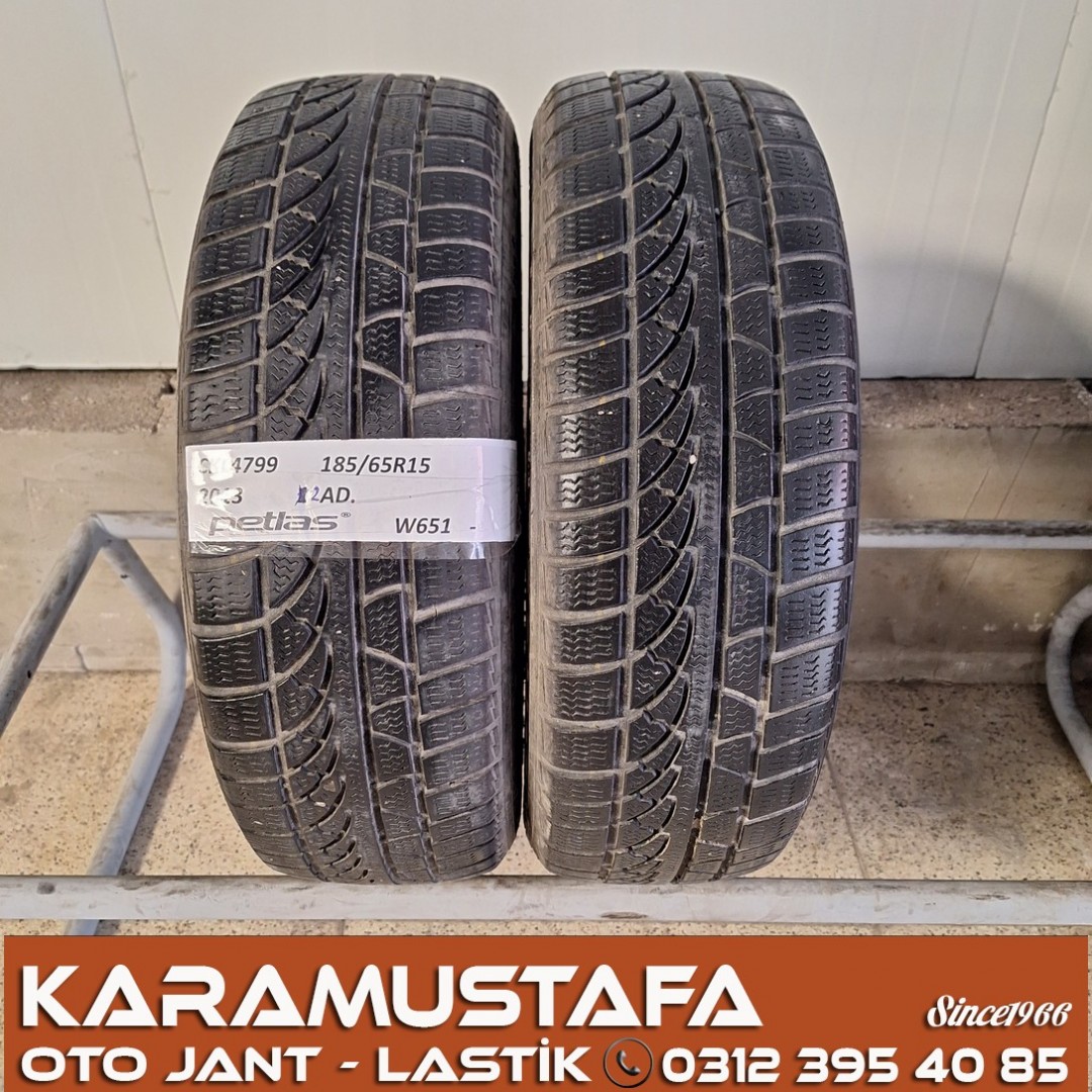 185 65 R 15 PETLAS W651 88H * 2013 * 2 ADET * CKL4799