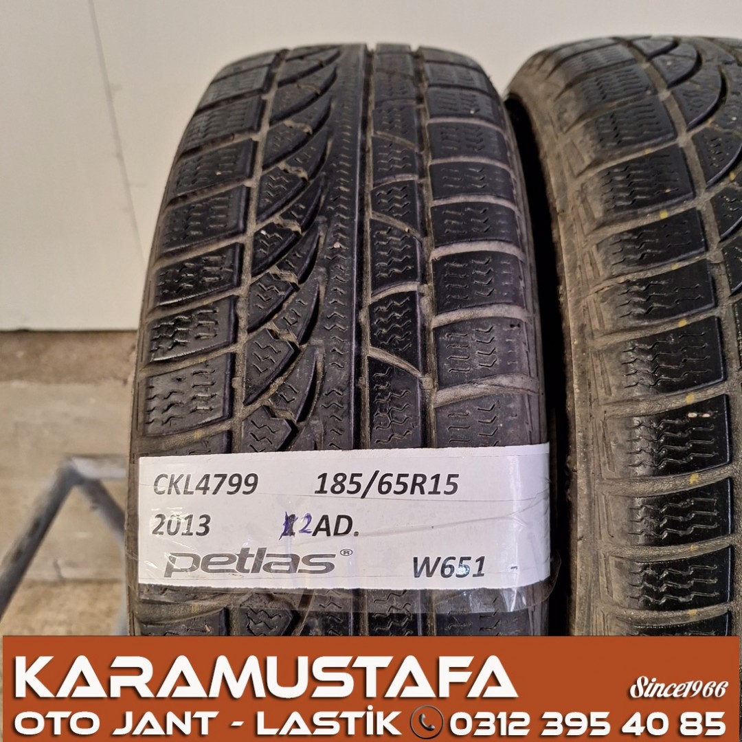 185 65 R 15 PETLAS W651 88H * 2013 * 2 ADET * CKL4799