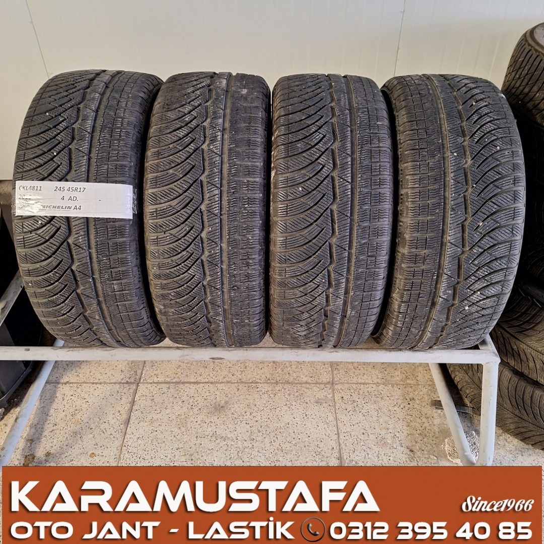245 45 R 17 MICHELIN ALPIN4 99V * 2015 * 4 ADET * CKL4811