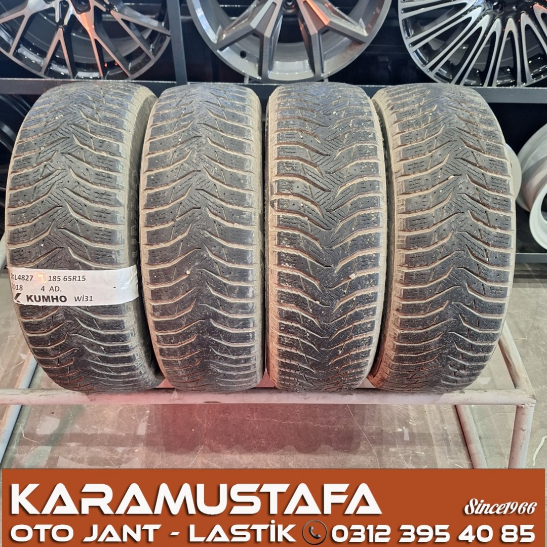 185 65 R 15 KUMHO WI31 88T * 2018 * 4 ADET * CKL4827