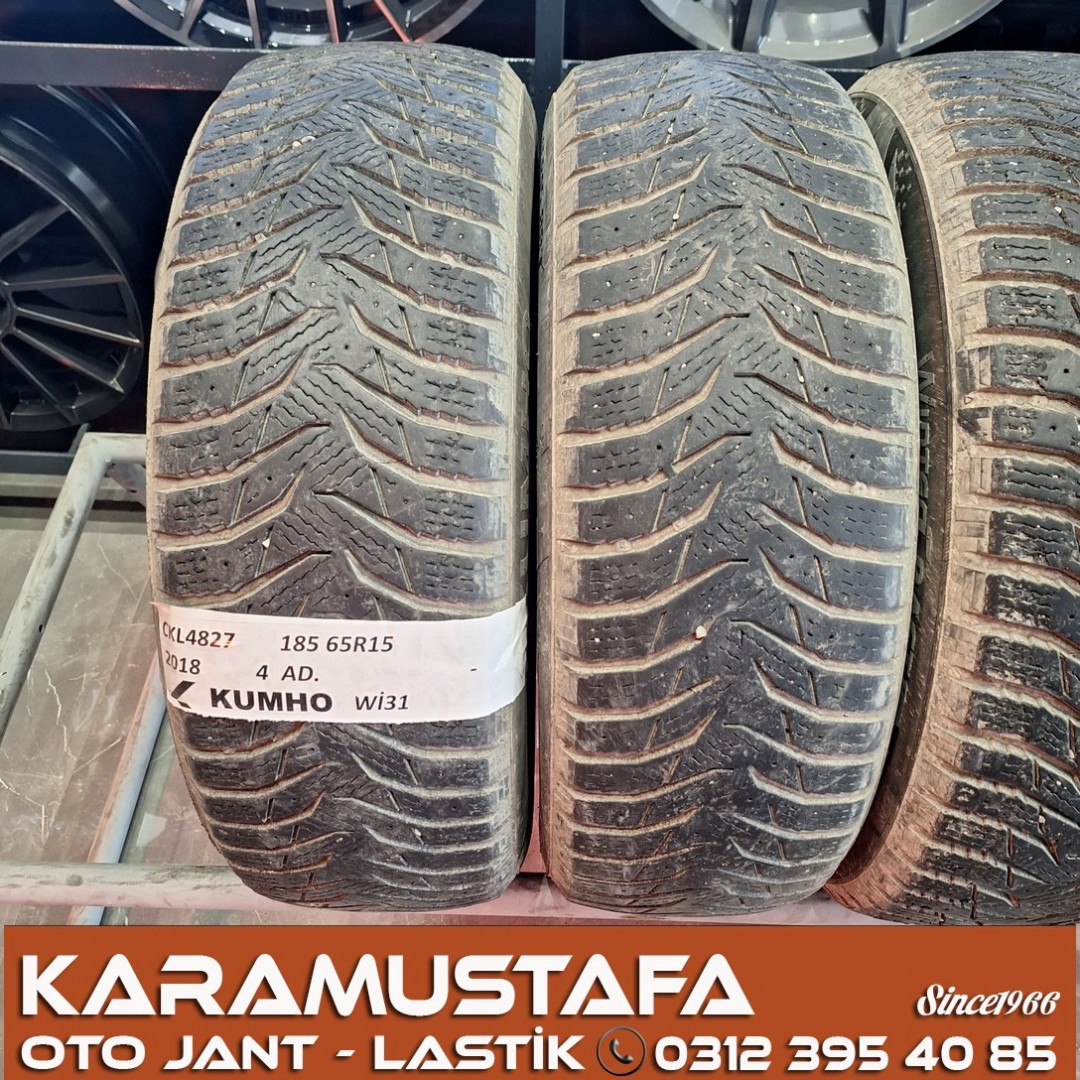 185 65 R 15 KUMHO WI31 88T * 2018 * 4 ADET * CKL4827