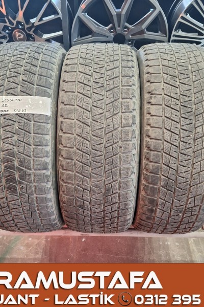 245 50 R 20 BRIDGESTONE 102R * 2009 * 3 ADET * CKL4832