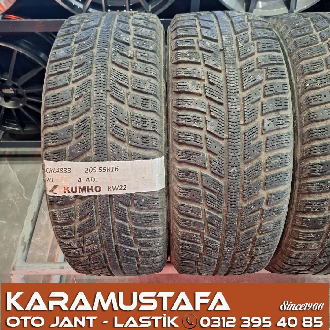 205 55 R 16 KUMHO KW22 94T * 20 * 4 ADET * CKL4833